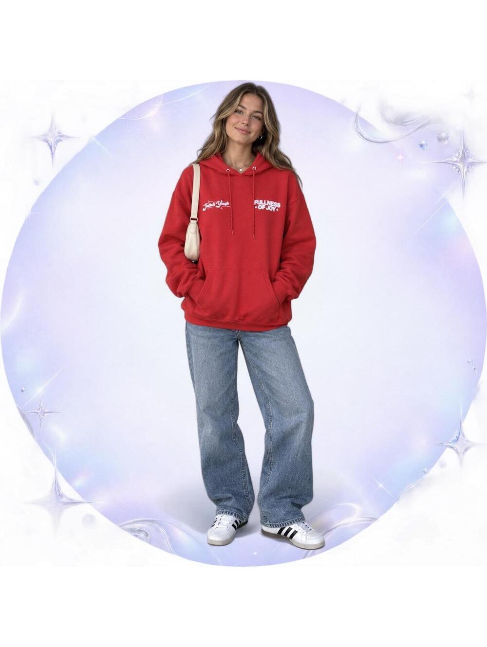 Switch Youth Fullness of Joy Christian Graphic Hoodie L